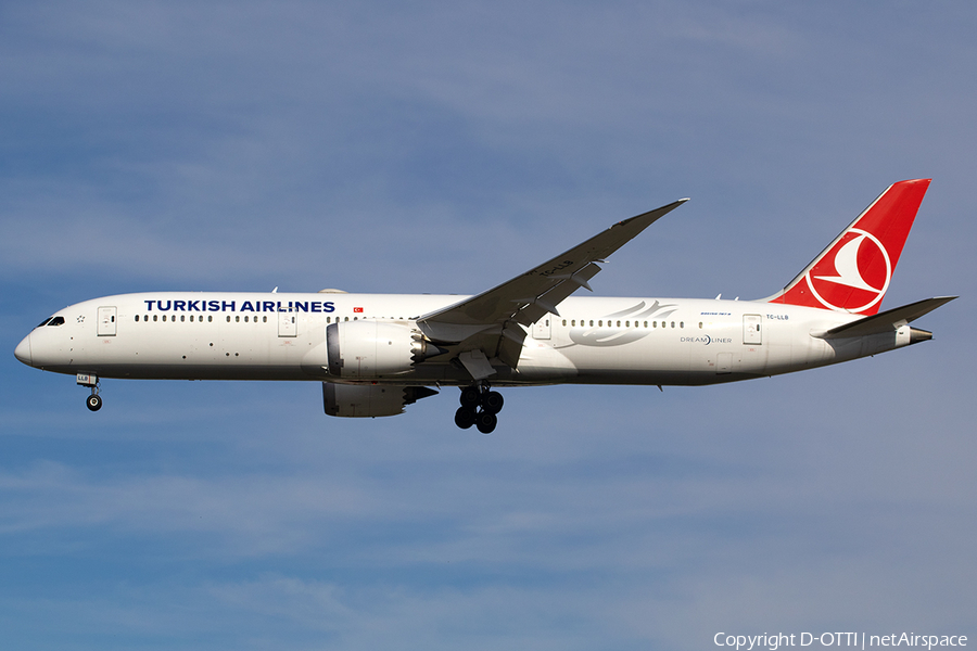 Turkish Airlines Boeing 787-9 Dreamliner (TC-LLB) | Photo 566282