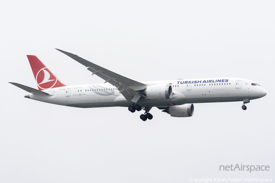 Turkish Airlines Boeing 787-9 Dreamliner (TC-LLD) | Photo 413638