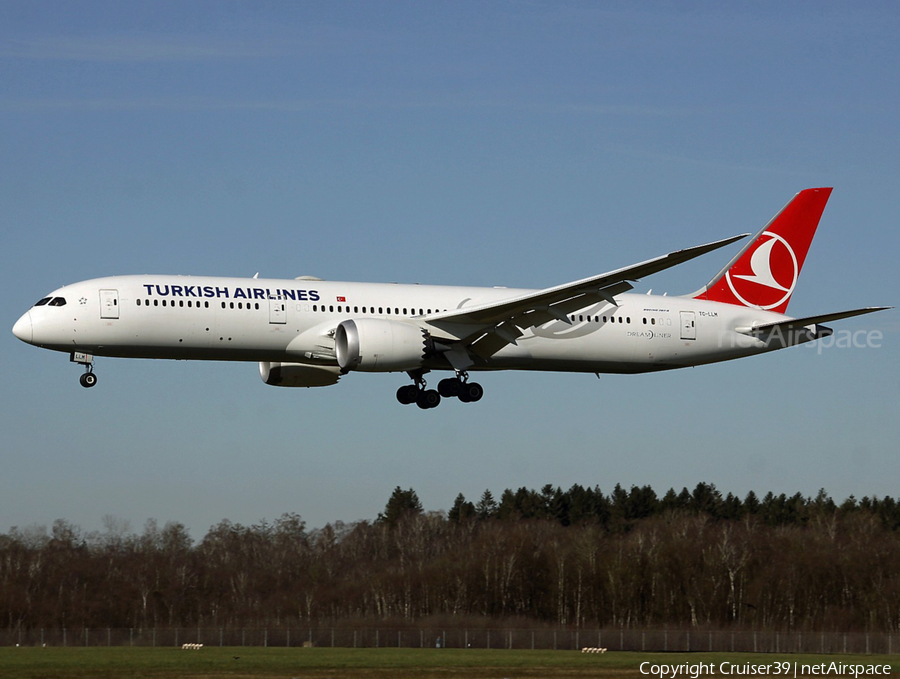 Turkish Airlines Boeing 787-9 Dreamliner (TC-LLM) | Photo 517771