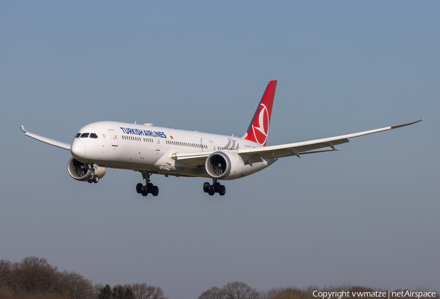 Turkish Airlines Boeing 787-9 Dreamliner (TC-LLO) | Photo 504306