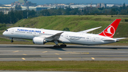 Turkish Airlines Boeing 787-9 Dreamliner (TC-LLU) at  Taipei - Taoyuan, Taiwan