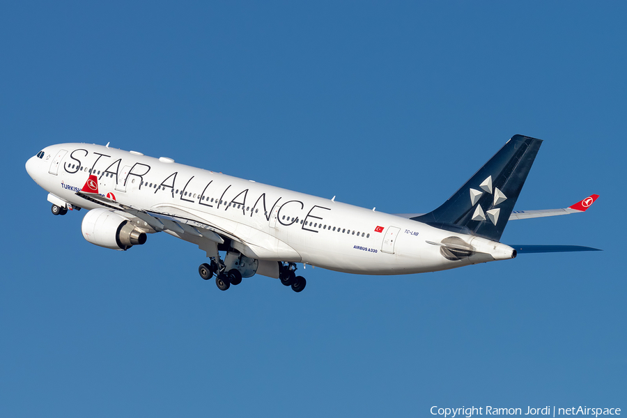 Turkish Airlines Airbus A330-223 (TC-LNB) | Photo 288329