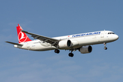 Turkish Airlines Airbus A321-271NX (TC-LSA) at  Barcelona - El Prat, Spain