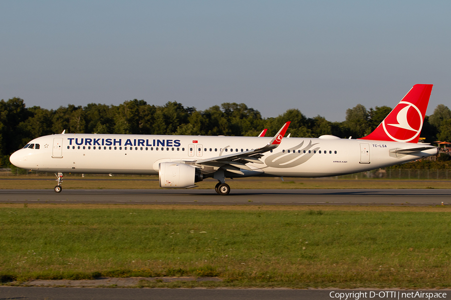 Turkish Airlines Airbus A321-271NX (TC-LSA) | Photo 254859
