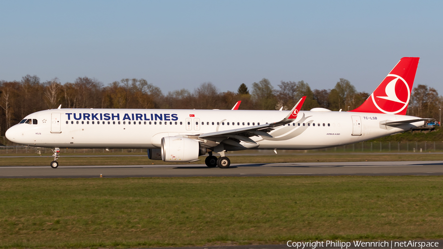 Turkish Airlines Airbus A321-271NX (TC-LSB) | Photo 443422
