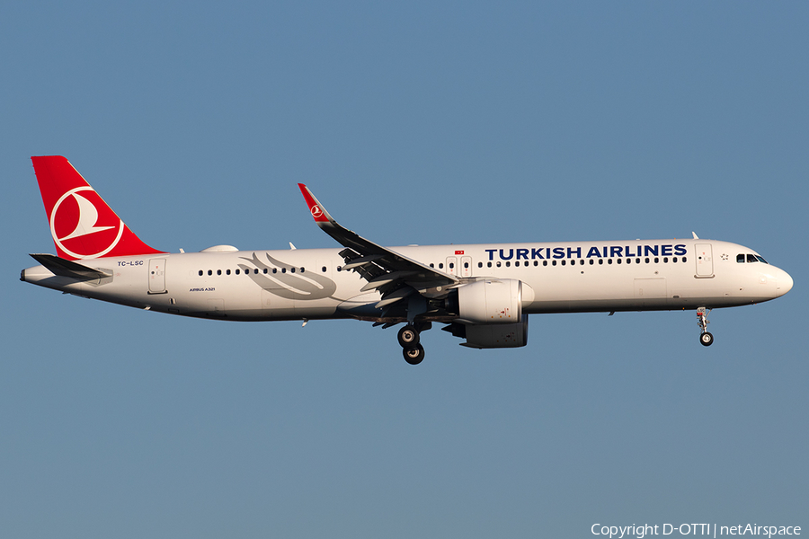 Turkish Airlines Airbus A321-271NX (TC-LSC) | Photo 309342