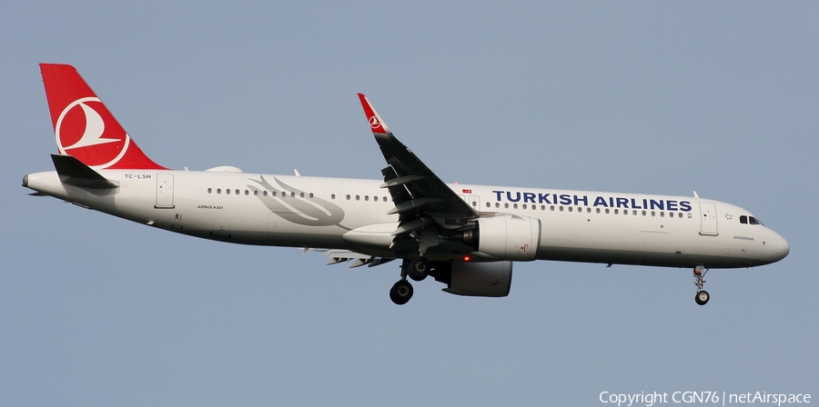 Turkish Airlines Airbus A321-271NX (TC-LSH) | Photo 446653