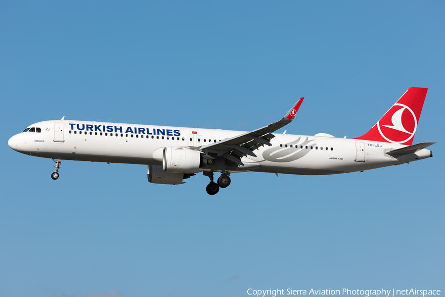 Turkish Airlines Airbus A321-271NX (TC-LSJ) | Photo 502433