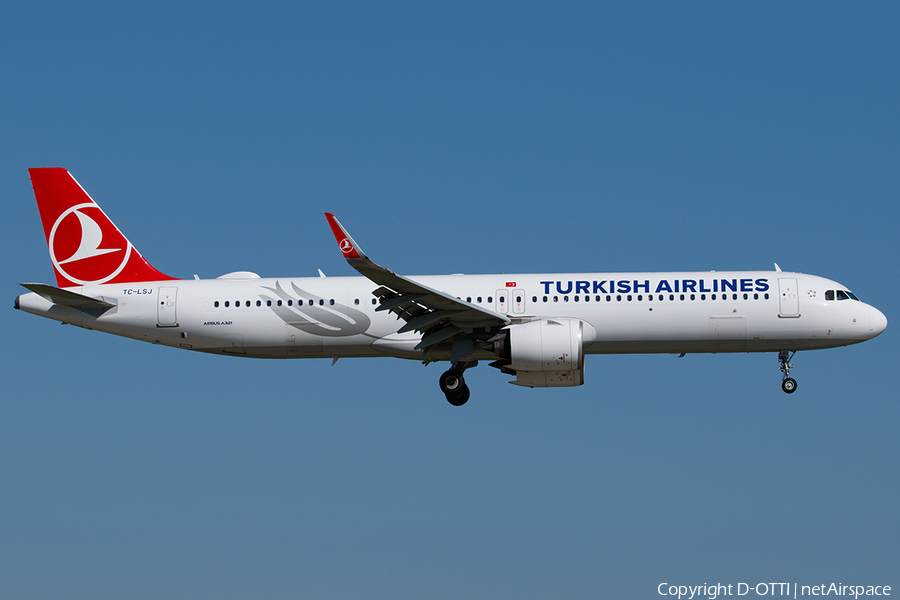 Turkish Airlines Airbus A321-271NX (TC-LSJ) | Photo 450333