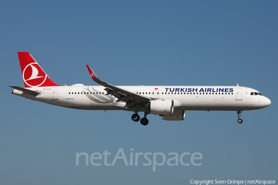 Turkish Airlines Airbus A321-271NX (TC-LSJ) | Photo 452587