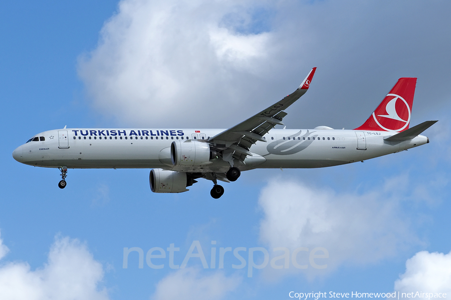 Turkish Airlines Airbus A321-271NX (TC-LSJ) | Photo 535125