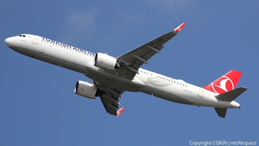 Turkish Airlines Airbus A321-271NX (TC-LSK) | Photo 507277