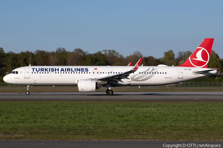 Turkish Airlines Airbus A321-271NX (TC-LSK) | Photo 506609