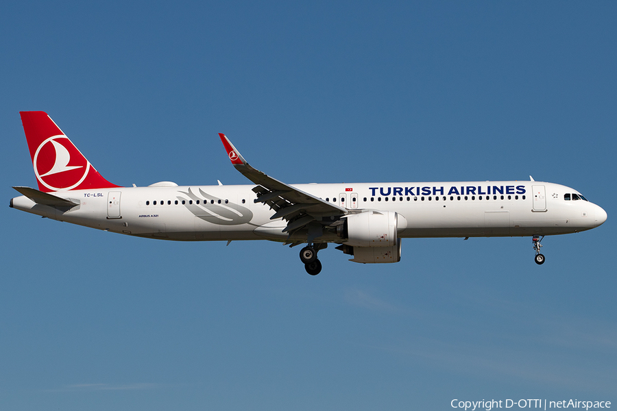 Turkish Airlines Airbus A321-271NX (TC-LSL) | Photo 394474