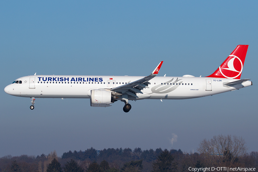 Turkish Airlines Airbus A321-271NX (TC-LSN) | Photo 430290