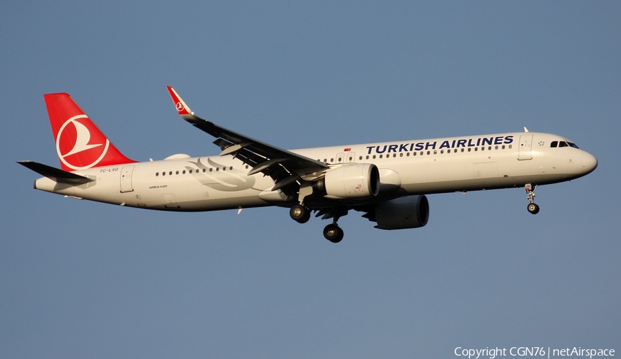 Turkish Airlines Airbus A321-271NX (TC-LSO) | Photo 432500