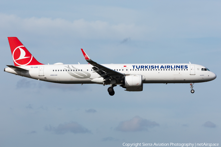Turkish Airlines Airbus A321-271NX (TC-LSO) | Photo 502454