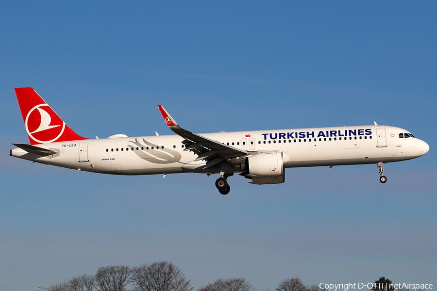 Turkish Airlines Airbus A321-271NX (TC-LSU) | Photo 561555