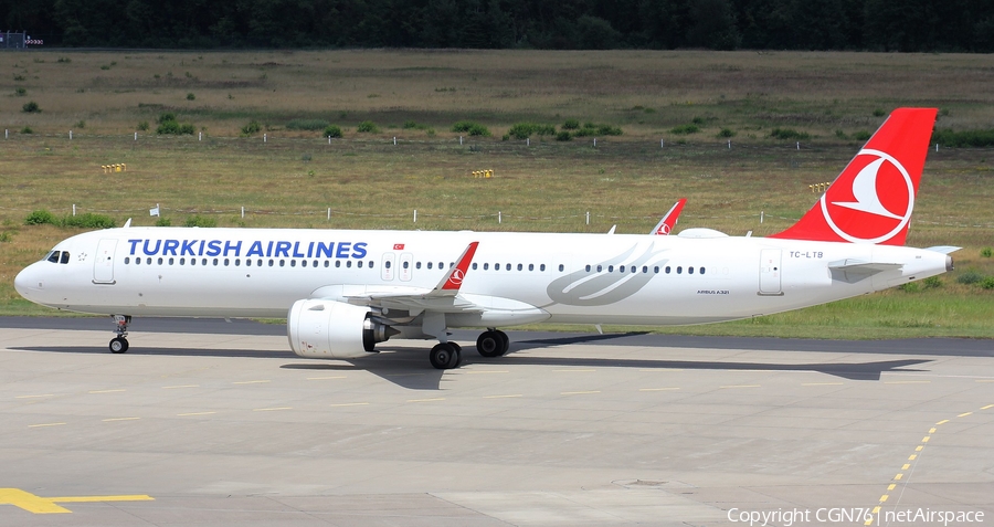 Turkish Airlines Airbus A321-271NX (TC-LTB) | Photo 515719