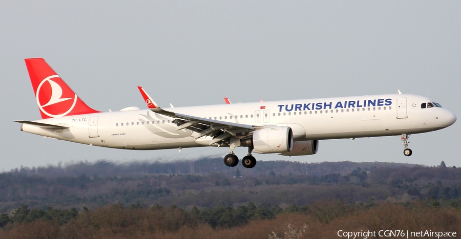 Turkish Airlines Airbus A321-271NX (TC-LTC) | Photo 503358
