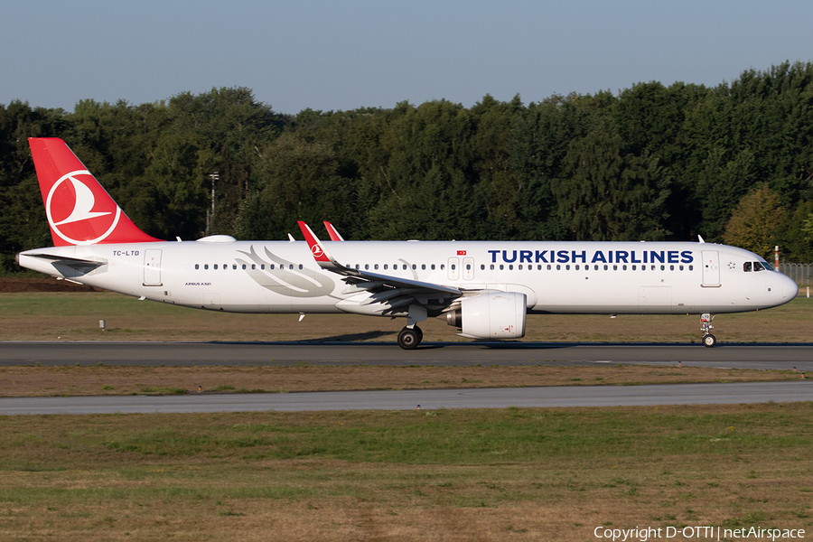 Turkish Airlines Airbus A321-271NX (TC-LTD) | Photo 521066