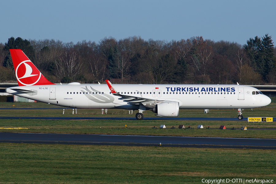 Turkish Airlines Airbus A321-271NX (TC-LTE) | Photo 482476