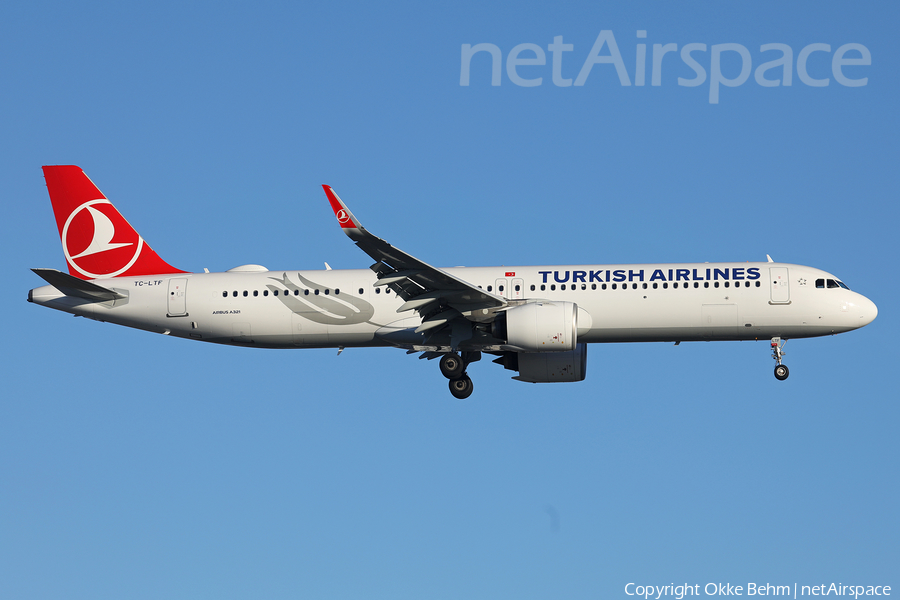 Turkish Airlines Airbus A321-271NX (TC-LTF) | Photo 500827