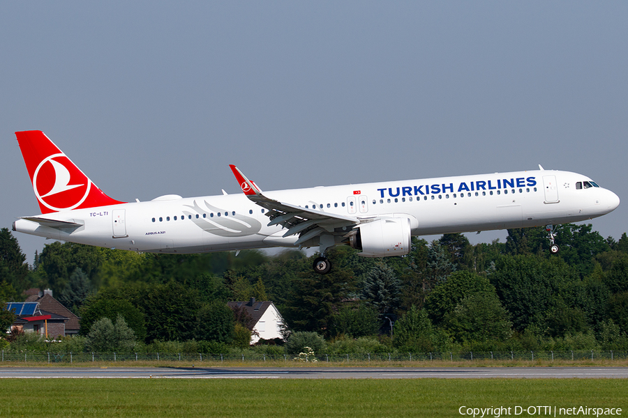Turkish Airlines Airbus A321-271NX (TC-LTI) | Photo 453468