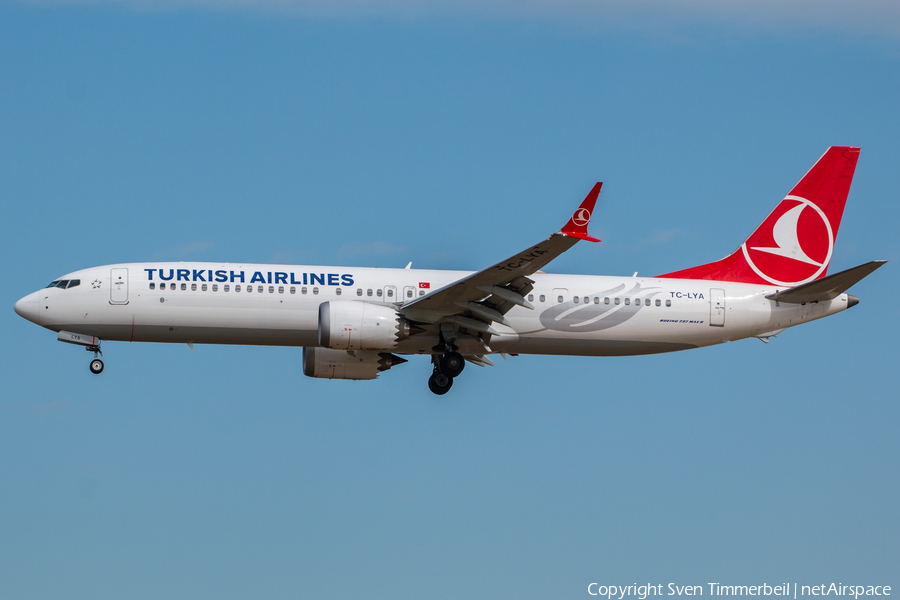 Turkish Airlines Boeing 737-9 MAX (TC-LYA) | Photo 467094