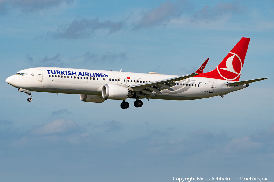 Turkish Airlines Boeing 737-9 MAX (TC-LYA) | Photo 530112