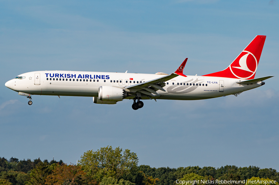 Turkish Airlines Boeing 737-9 MAX (TC-LYA) | Photo 530113