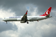 Turkish Airlines Boeing 737-9 MAX (TC-LYA) at  Manchester - International (Ringway), United Kingdom