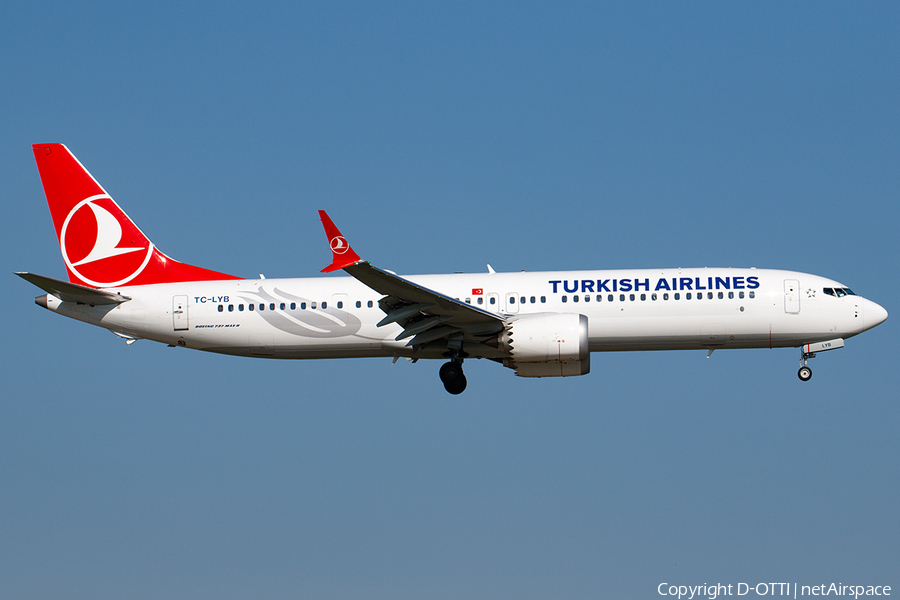 Turkish Airlines Boeing 737-9 MAX (TC-LYB) | Photo 469951