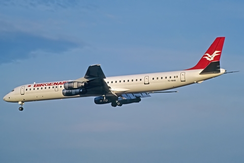 Birgenair Douglas DC-8-61 (TC-MAB) at  Hamburg - Fuhlsbuettel (Helmut Schmidt), Germany