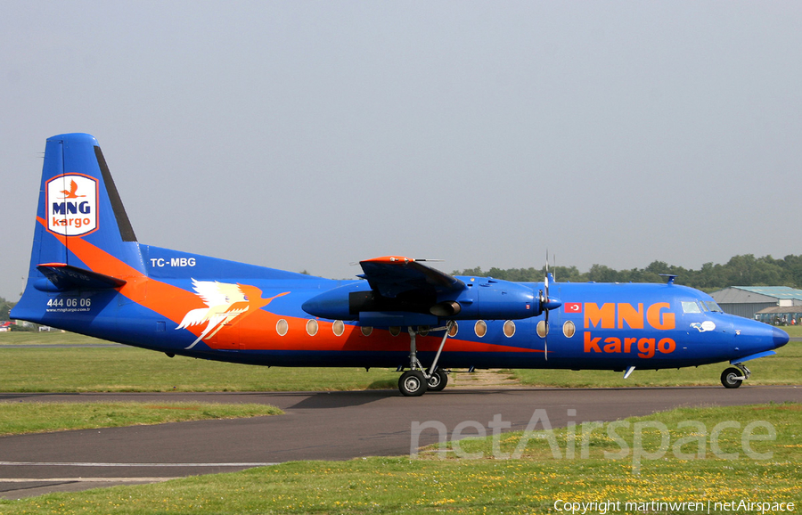 MNG Cargo Airlines Fokker F27-500F Friendship (TC-MBG) | Photo 237123