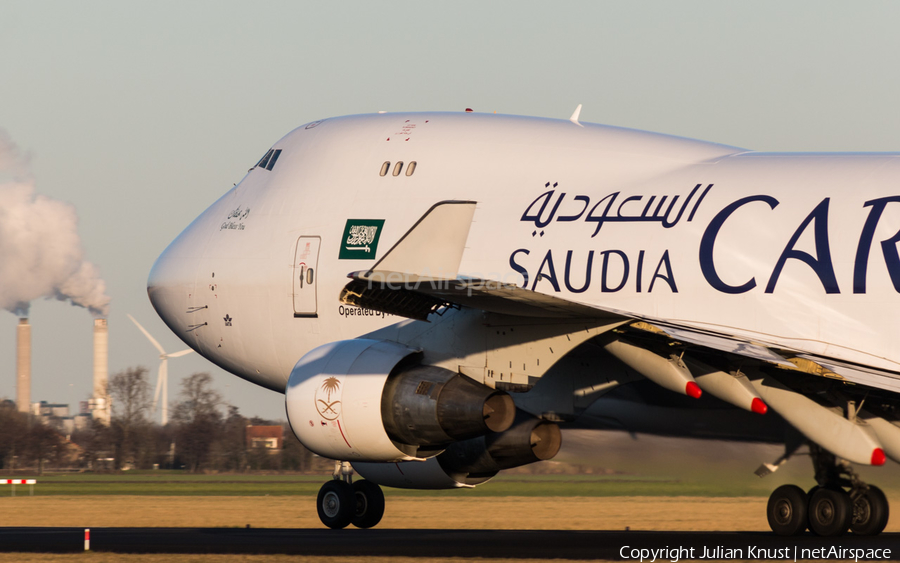 Saudi Arabian Cargo (ACT Airlines) Boeing 747-412F (TC-MCT) | Photo 157381