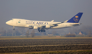 Saudi Arabian Cargo (ACT Airlines) Boeing 747-412F (TC-MCT) at  Amsterdam - Schiphol, Netherlands