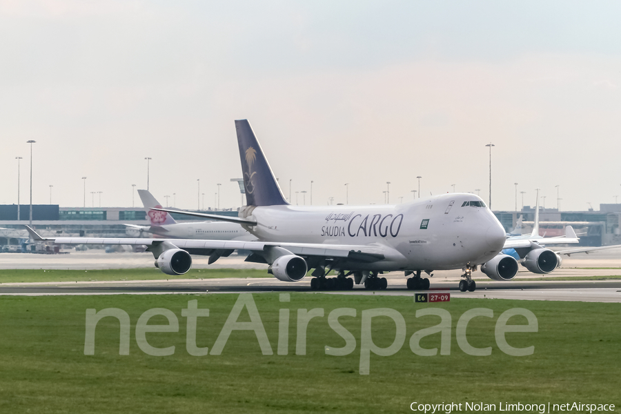 Saudi Arabian Cargo (ACT Airlines) Boeing 747-412F (TC-MCT) | Photo 391681