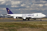 Saudi Arabian Cargo (ACT Airlines) Boeing 747-412F (TC-MCT) at  Frankfurt am Main, Germany