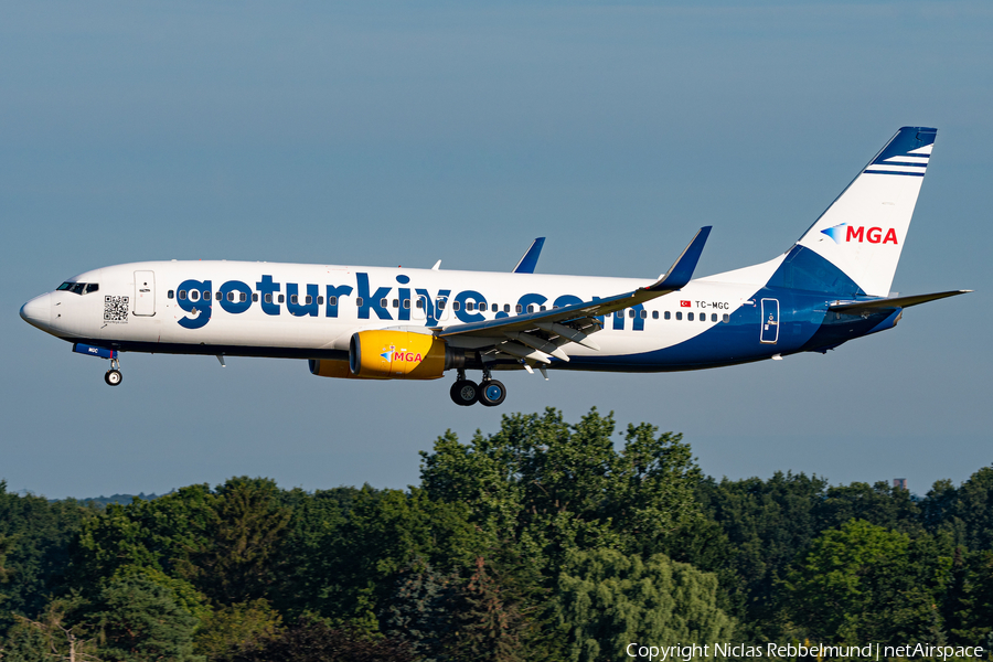 Mavi Gök Aviation Boeing 737-83N (TC-MGC) | Photo 520508