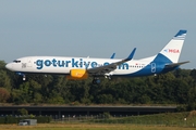 Mavi Gök Aviation Boeing 737-83N (TC-MGC) at  Hamburg - Fuhlsbuettel (Helmut Schmidt), Germany