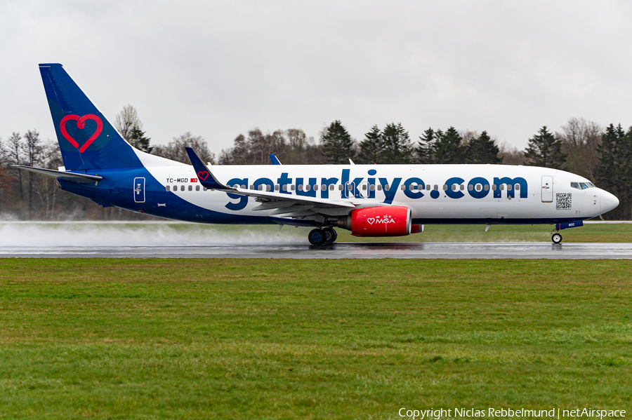 Mavi Gök Aviation Boeing 737-8K5 (TC-MGD) | Photo 560709