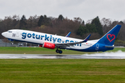 Mavi Gök Aviation Boeing 737-8K5 (TC-MGD) at  Hamburg - Fuhlsbuettel (Helmut Schmidt), Germany