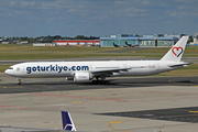 Mavi Gök Aviation Boeing 777-3ZG(ER) (TC-MGG) at  Warsaw - Frederic Chopin International, Poland