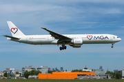 Mavi Gök Aviation Boeing 777-3ZG(ER) (TC-MGG) at  Warsaw - Frederic Chopin International, Poland