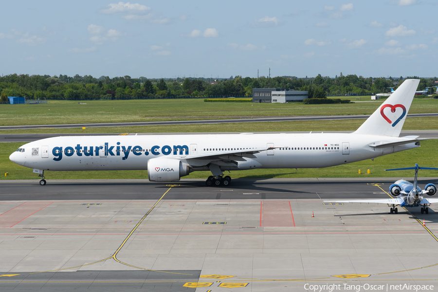 Mavi Gök Aviation Boeing 777-3ZG(ER) (TC-MGG) | Photo 573763