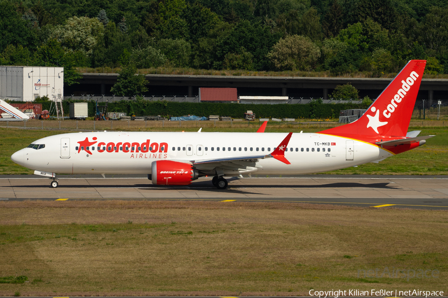 Corendon Airlines Boeing 737-8 MAX (TC-MKB) | Photo 518765