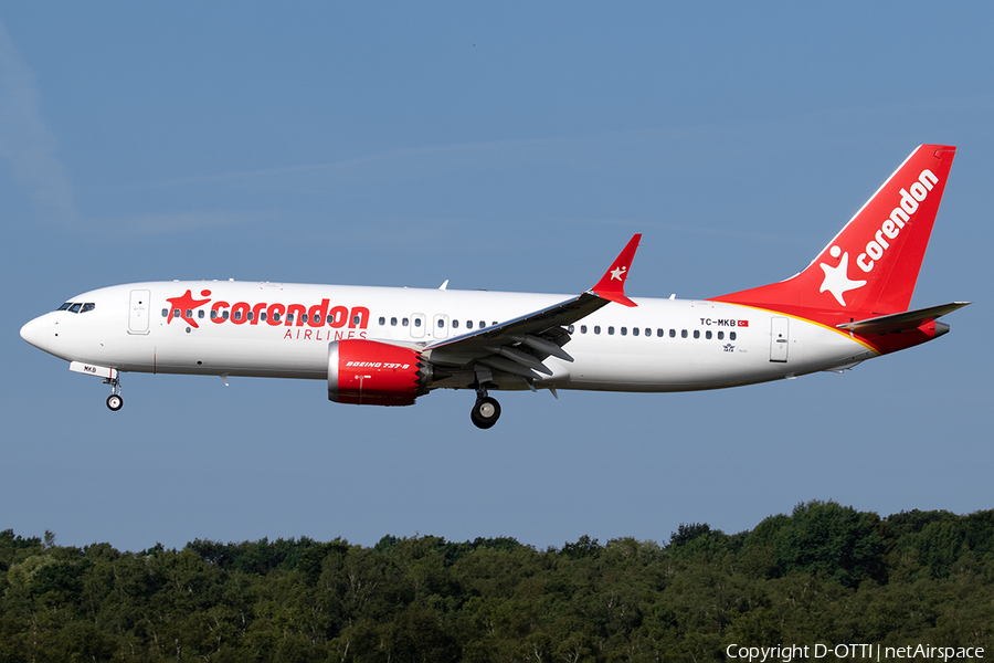 Corendon Airlines Boeing 737-8 MAX (TC-MKB) | Photo 518772