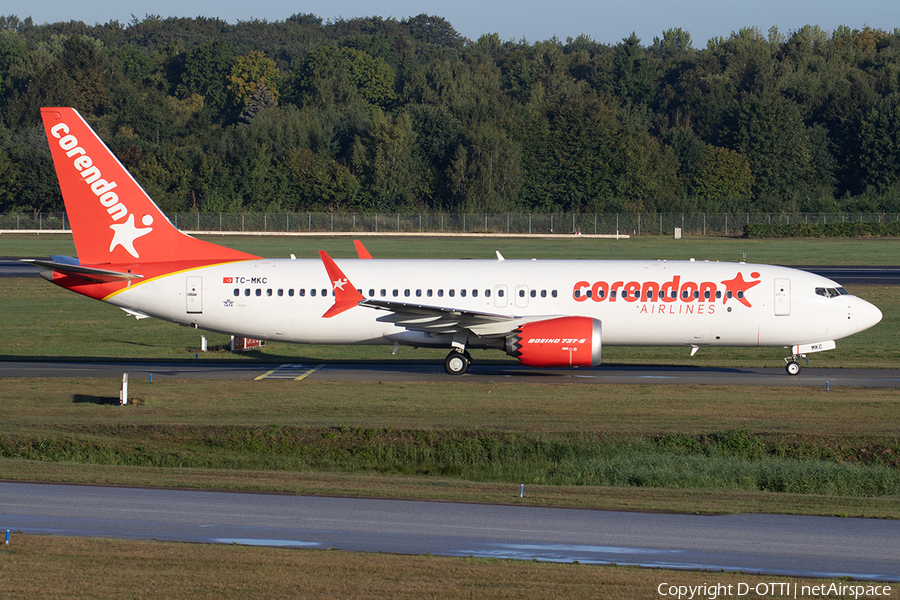 Corendon Airlines Boeing 737-8 MAX (TC-MKC) | Photo 527222