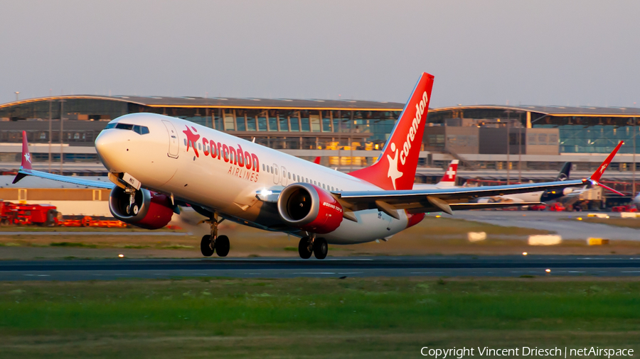 Corendon Airlines Boeing 737-8 MAX (TC-MKD) | Photo 521439